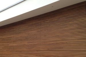 Meranti gevelbekleding