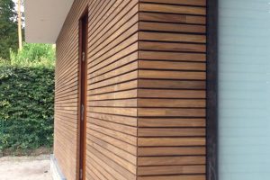 Gevelbekleding hout