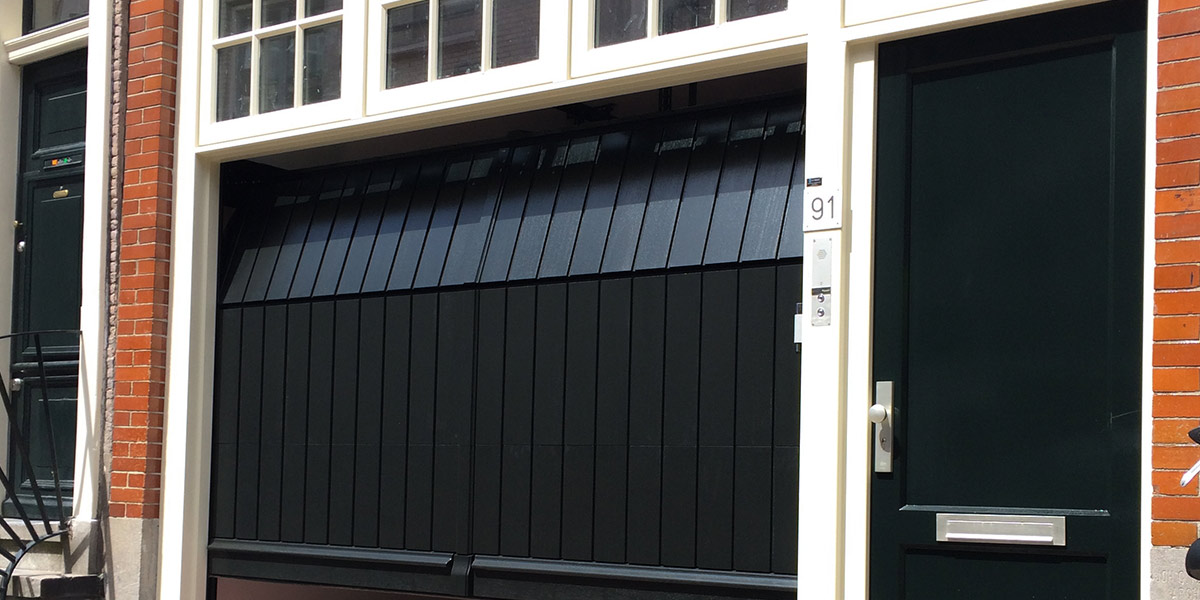 Garagedeur monumentaal pand