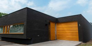 Oregon Pine houten sectionaaldeur