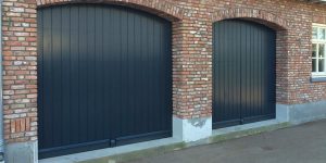 houten verticale sectionaaldeuren