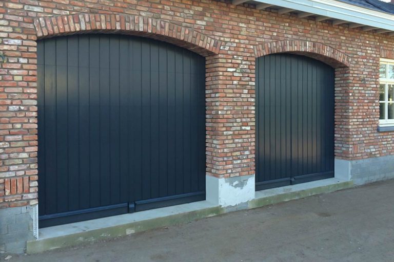 houten sectionaaldeuren verticaal