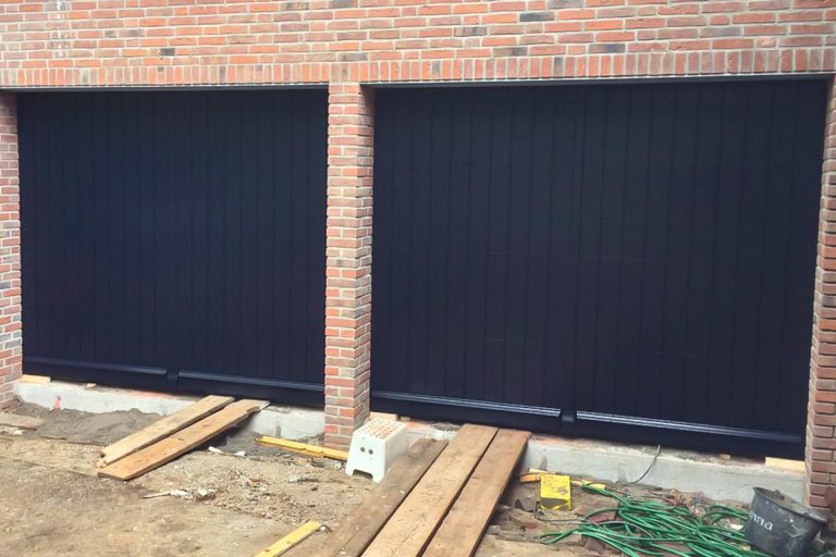 elektrisch houten garagedeuren wassenaar