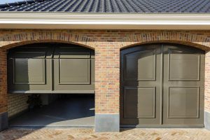 automatische garagedeur dubbel sierlijst