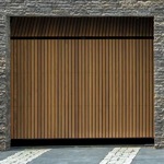 Sectionaal garagedeur verticale profilering