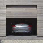 Sectionaal garagedeur horizontale profilering