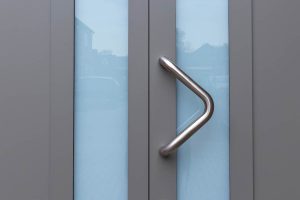 verticaal HR++ melkglas garagedeur