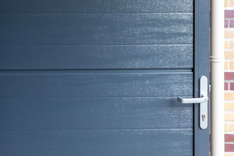 houtnerf paneel garagedeur