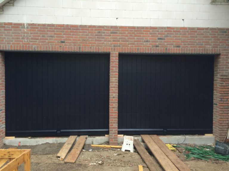 elektrisch houten garagedeuren