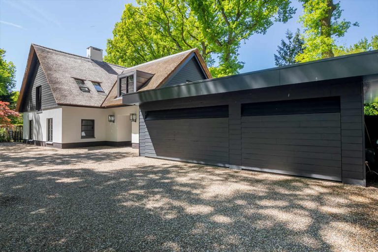 gepotdekselde garagedeur