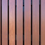 Smalle latten garagedeur