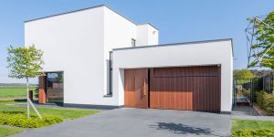 frake houten garagedeur