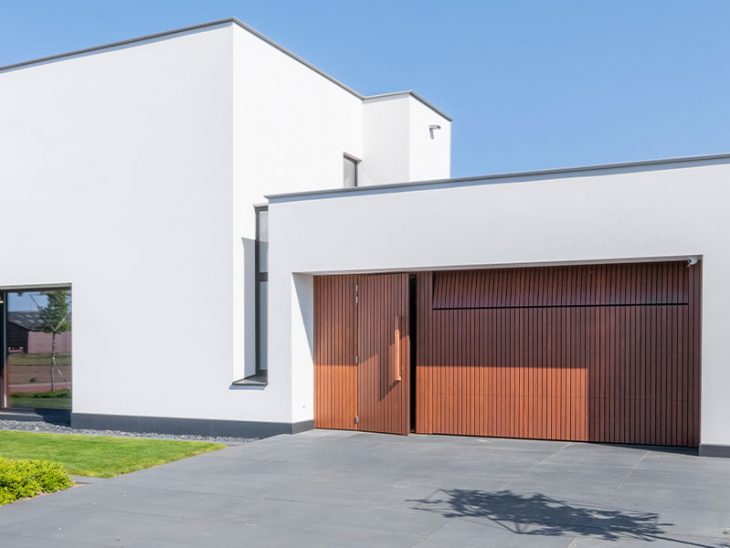 frake houten garagedeur