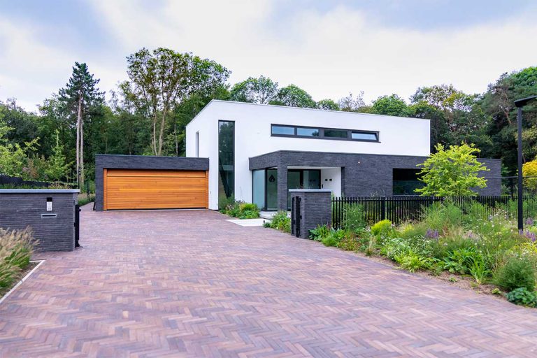 Red Cedar hout garagedeur