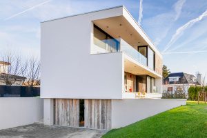 houten zijwaartse garagedeur barnwood