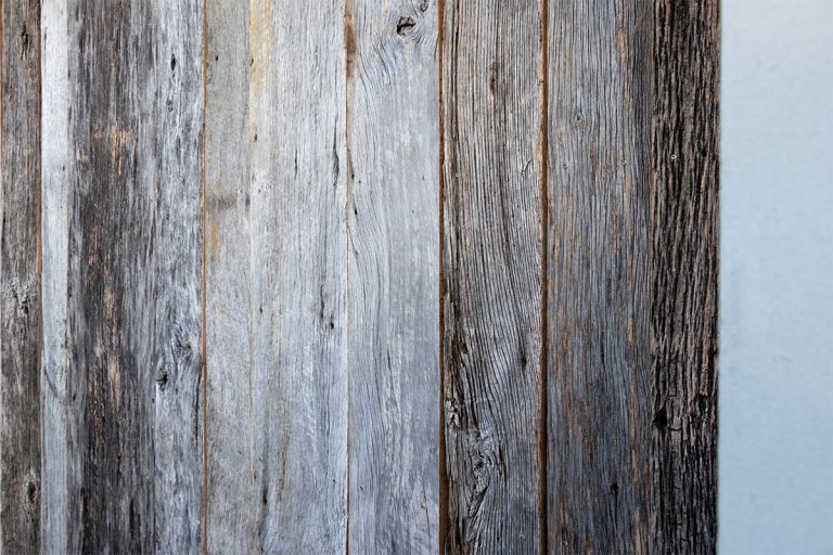 houten zijwaartse garagedeur barnwood