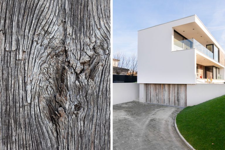 houten garagedeur barnwood