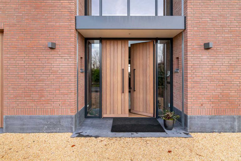 houten voordeur