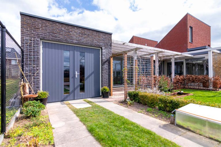 houten openslaande garagedeur brabant