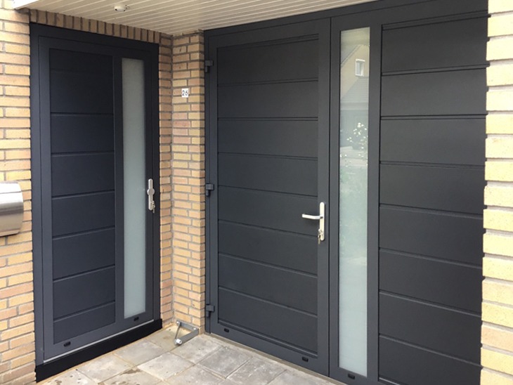 Garagedeur antraciet