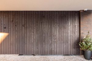 Douglas houten garagedeur