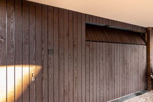 Douglas houten garagedeur