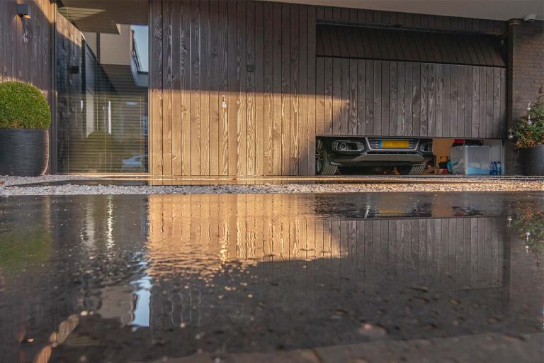 houten garagedeur douglas hout