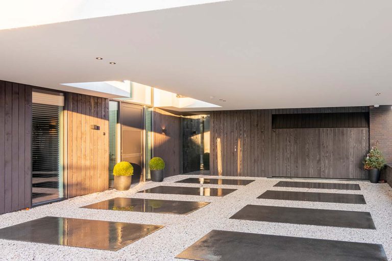 houten sectionaaldeur douglashout