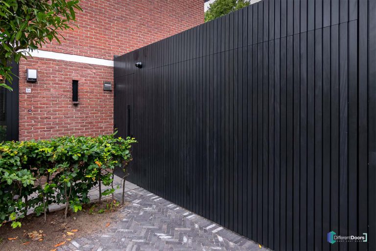 Afrormosia garagedeur