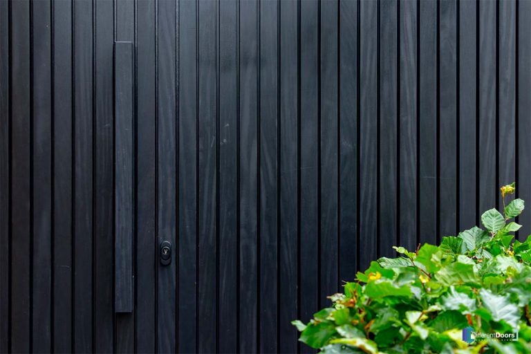 Afrormosia garagedeur