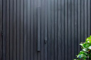 Afrormosia garagedeur