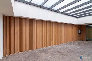 exclusieve villa garagedeur