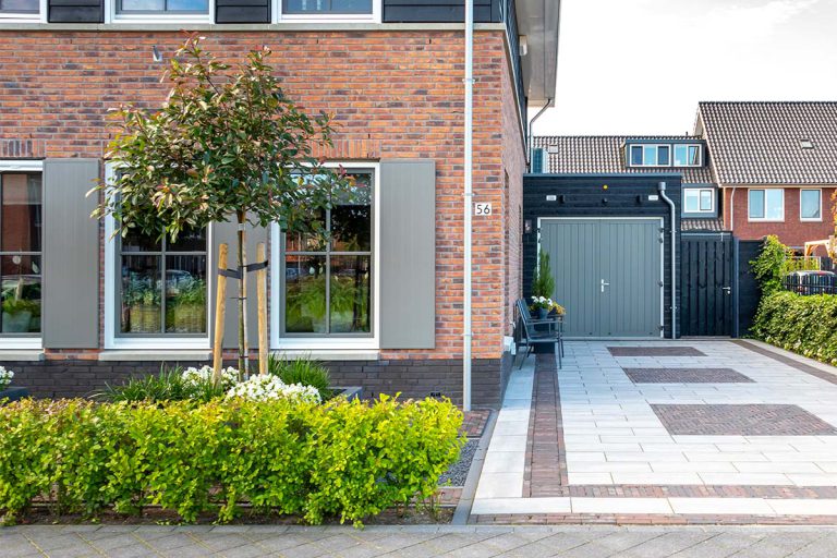 Openslaande garagedeur