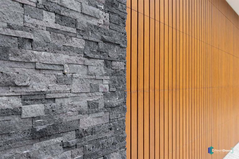 Houten sectionaaldeur