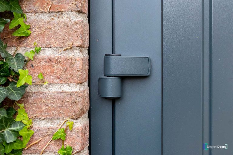 Openslaande garagedeur antracietgrijs