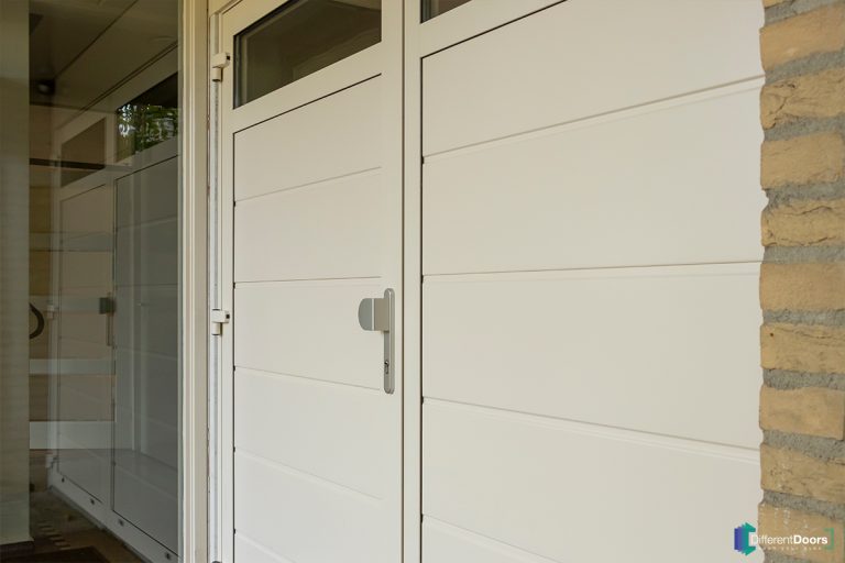 Garagedeur wit