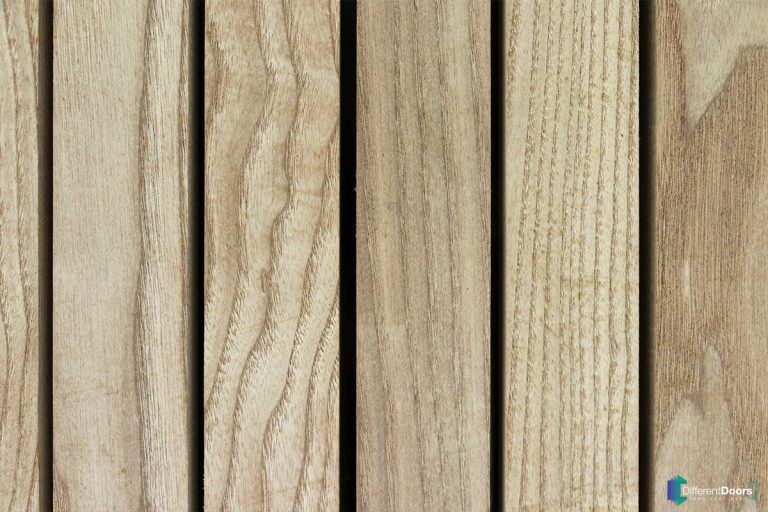 Houten zijwaartse sectionaaldeur