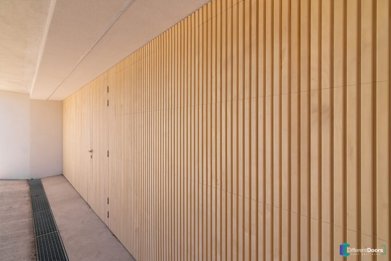 Accoya houten garagedeur