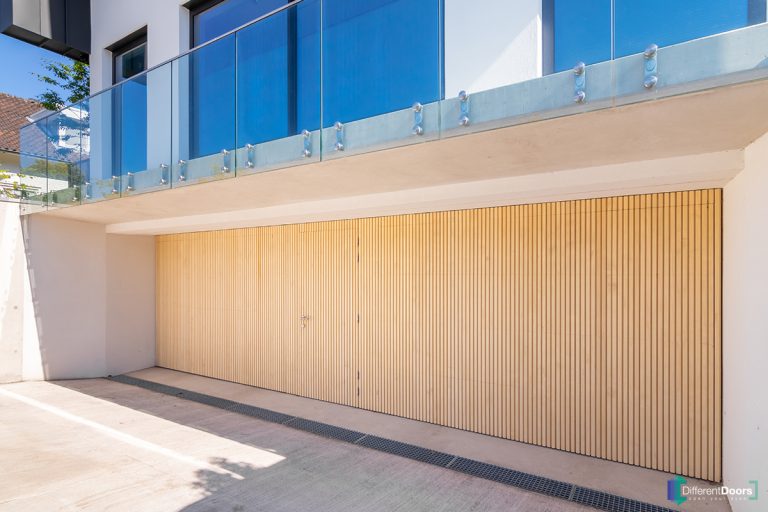 Accoya houten garagedeur