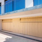 Accoya houten garagedeur