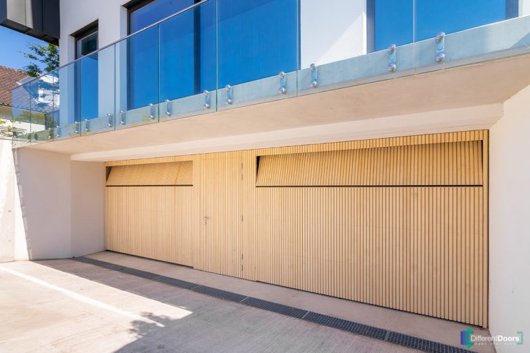 Accoya houten garagedeur