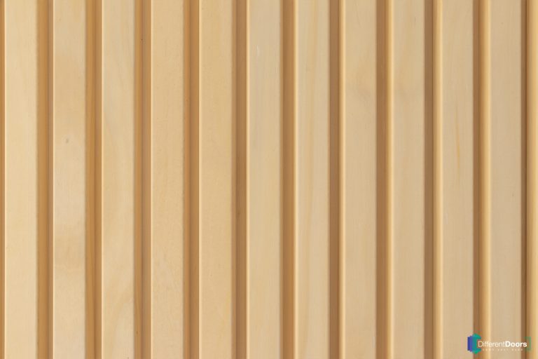 Accoya houten garagedeur