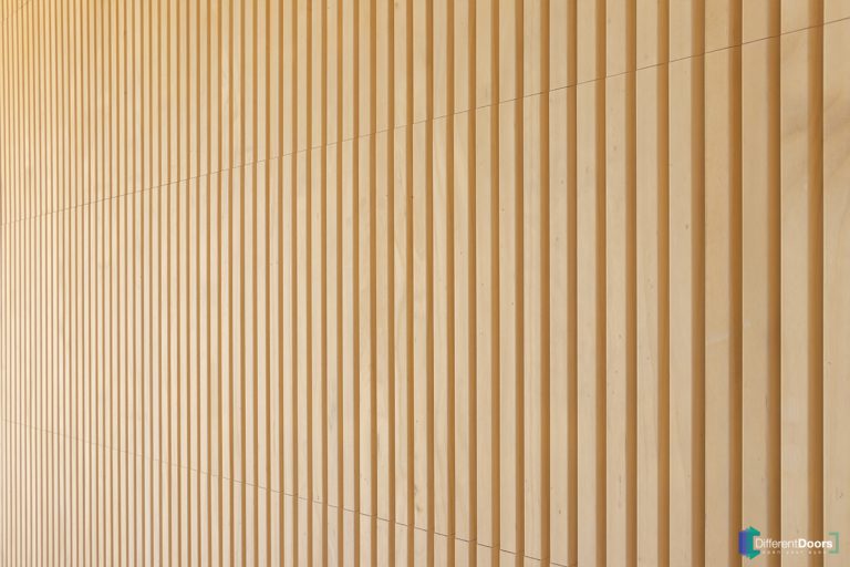 Accoya houten sectionaaldeur