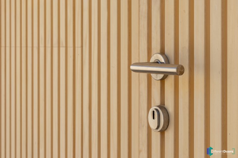 Accoya houten sectionaaldeur