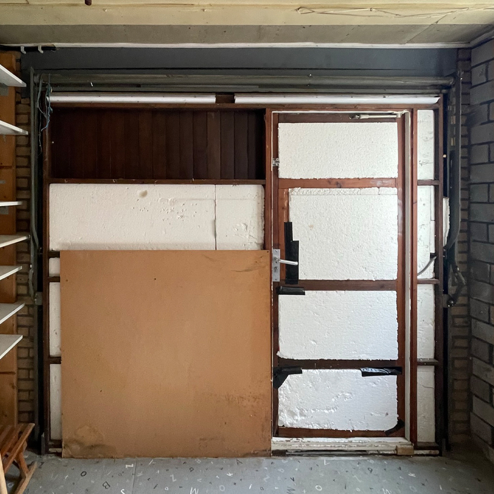 Garagedeur transformatie isolatie