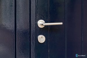 Openslaande garagedeur antraciet (1)