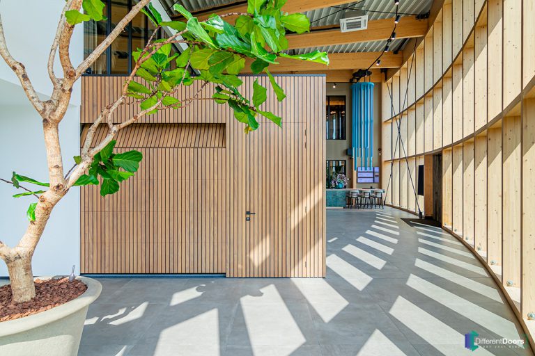 Houten sectionaaldeur