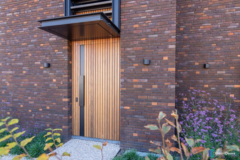 Houten taatsdeur als entree