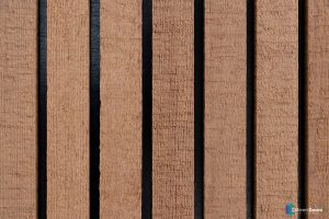 Houten garagedeur van Red Cedar