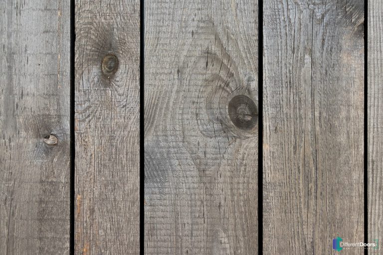 Houten garagedeur van Barnwood